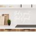 Story Of Home Decals God Is Great, God Is Good Wall Decal Vinyl in White | 14 H x 19.5 W in | Wayfair KITCHEN 189f