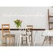 Story Of Home Decals Meals & Memories Are Made Here Wall Decal Metal in White | 10 H x 40 W in | Wayfair KITCHEN 207j