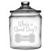 Susquehanna Glass Personalized Good Dog Jar | 6.375 H x 5.5 W x 5.5 D in | Wayfair JM-6093-1294