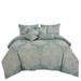 Rosdorf Park Delisa Teal Microfiber 7 Piece Comforter Set Polyester/Polyfill/Microfiber in Blue/Green | Wayfair 7687341DB49D472FB7972AE8F3DBB5A8