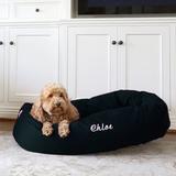 Majestic Pet Products Majestic Pet Personalized Bagel Donut Bolster Dog Bed Polyester/Cotton | 11 H x 52 W x 35 D in | Wayfair 72057092