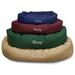 Majestic Pet Products Majestic Pet Personalized Bagel Donut Bolster Dog Bed Polyester/Cotton in Black | 11 H x 52 W x 35 D in | Wayfair