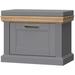 Orren Ellis 20.18" Tall 1 - Drawer Accent Chest Wood in Gray | 20.18 H x 25.59 W x 14.96 D in | Wayfair E9C9B4C52F9D4423BD990B26BC6800A0