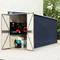 vidaXL Wall-mounted Garden Shed Anthracite 118x382x178 cm Steel