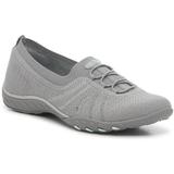 Relaxed Fit Breathe Easy Slip-on Sneaker - Gray - Skechers Sneakers