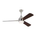 Visual Comfort Fan Collection Barbara Barry Streaming Smart 52 Inch Ceiling Fan with Light Kit - 3STMSM52BSD