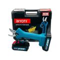 Trade Shop - Forbice Da Potatura a Batteria Cesoia Tronca Rami 26v Cordless 2 Batterie 3.0ah