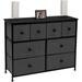 Dresser w/ 8 Drawers - Furniture Storage Chest Tower Unit for Bedroom (Black)