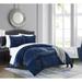 Chic Home Amyra 7 Piece Comforter Set Embossed Mandala Pattern Micromink Backing