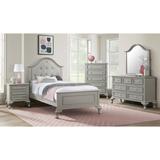 Picket House Furnishings Jenna Full Panel Bed in Grey