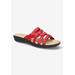 Women's Sheri Sandal by Easy Street in Red (Size 10 M)