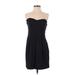 Lush Casual Dress - Mini: Black Solid Dresses - Women's Size Small