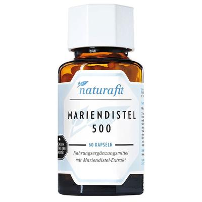 Naturafit Mariendistel 500 Kapseln 60 St Image