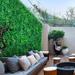 Primrue Artificial Boxwood Panels,20"X20" Boxwood Hedge Wall Panels, PE Artificial Grass Wall For Decoration Of Garden, Fence, & Backyard | Wayfair