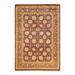 Overton Hand Knotted Wool Vintage Inspired Traditional Mogul Red Area Rug - 6' 1" x 8' 10"