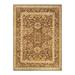 Overton Hand Knotted Wool Vintage Inspired Traditional Mogul Brown Area Rug - 9' 1" x 12' 2"