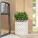 Moreno Outdoor Cast Stone Outdoor Planter by Christopher Knight Home