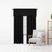 Deconovo Mix & Match Blackout 2 Panel and Valance 1 Panel Curtain Panel Set (3 Panel)