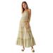 Free People Dresses | Free People Midnight Dance Maxi Slip Dress | Color: Tan | Size: S