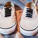 Vans Shoes | Light Grey And White Vans. Men's 7 Or Women's 8.5 | Color: Gray/White | Size: 8.5