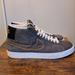 Nike Shoes | Like New Nike Suede Sb High Tops | Color: Gray/Orange | Size: 11