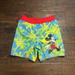 Disney Swim | Disney Size 2t Boys Mickey Swim Trunks | Color: Blue/Green | Size: 2tb