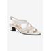 Women's Tristen Sandal by Easy Street in White (Size 9 M)