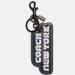 Coach Accessories | Coach New York Key Ring | Color: Black/Blue | Size: 4 1/4 X 3 1/4