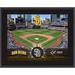 San Diego Padres Framed 10" x 13" 2020 Logo Sublimated Team Stadium Plaque