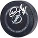 Mikhail Sergachev Tampa Bay Lightning Autographed 2021 Model Official Game Puck