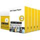 EPISENT A4 White Paper Sheets - 80gsm Bright White Paper - Office Printer, Copier Paper - Multifunction Laser Inkjet Paper - Stronger, Sharper & Acid Free A4 Paper Reams (A4 10 Reams (5000 Sheets))