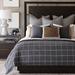 Eastern Accents Carmel By Barclay Butera Bedset Cotton in Gray | Full/Double Duvet Cover + 4 Shams + 2 Pillows | Wayfair 7YQ-BB-BDF-46