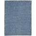 Blue 110 x 79 x 1.58 in Area Rug - Latitude Run® Dreamy Shag Solid Light Area Rug Polyester | 110 H x 79 W x 1.58 D in | Wayfair