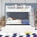 Harriet Bee Dessma Full Over Full Bunk Beds w/ Storage & Trundle in White | 65 H x 57 W x 92 D in | Wayfair 16E02DD01C3342D69137D209C636AF81