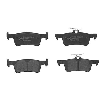 BREMBO Bremsbelagsatz, Scheibenbremse hinten rechts links ohne Zubehör für PEUGEOT (DF-PSA) 1647886480 1647875880 1611331480 P 61 126 Image