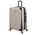 it luggage Lineal 81,3 cm (32 Zoll) Hardside Checked 8 Räder erweiterbarer Spinner, Oystergrau, 32", Lineal 81,3 cm, kariert, 8 Räder, erweiterbar