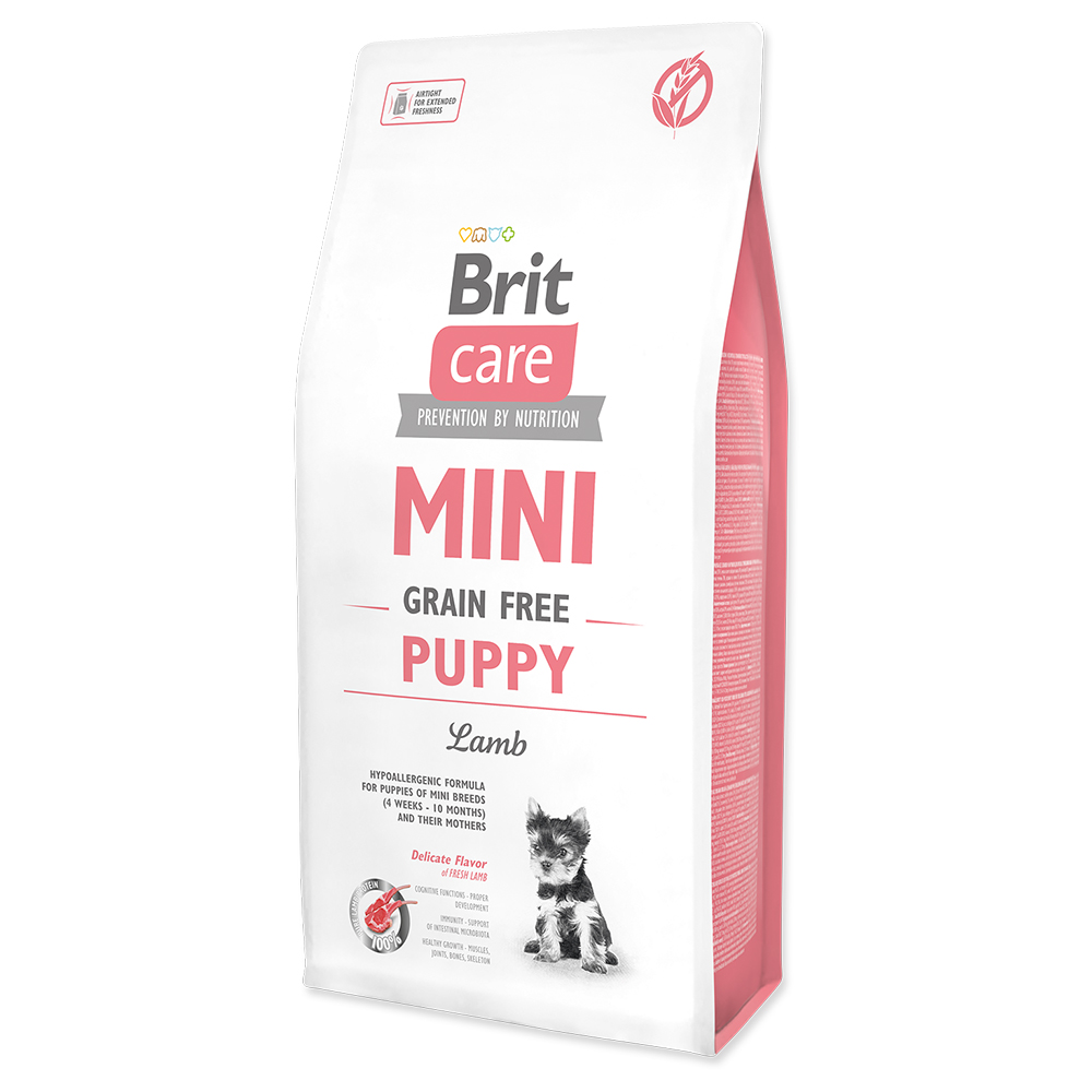 Multipack risparmio! 2 x Brit Care Crocchette cane - 2 x 7 kg Mini Grain Free Puppy Agnello