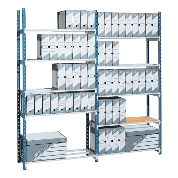 Paperflow Grundregal Steckregalsystem »Rang'Eco« 5 Böden 125 / 68 / 200 cm, 125x200x68 cm Image