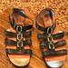Coach Shoes | Authentic Coach Tesa Gladiator Style Leather Sandals W Silver Hardware Size 10 | Color: Black/Silver | Size: 10