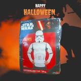 Disney Costumes | *Brand New* Star Wars Stormtrooper Muscle Shirt Size 6-10 | Color: Black/White | Size: 6-10