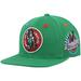Men's Mitchell & Ness Kelly Green Boston Celtics Hardwood Classics 1997 NBA All-Star Weekend Top Star Snapback Hat