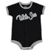 Newborn & Infant Black Chicago White Sox Stripe Power Hitter Romper