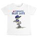 Toddler Tiny Turnip White Toronto Blue Jays Team Slugger T-Shirt