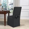 Kathy Ireland Garden Retreat Dining Room Chair Covers by Kathy Ireland in Charcoal (Size DINING CHR)