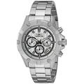 Invicta Specialty Men's Quartz Watch with Silver Dial Chronograph display on Silver Stainless Steel Bracelet 15602