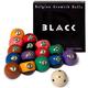 Aramith Tournament Black TV Billiard Pool Ball Set 2 1/4"…