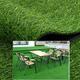 Artificial Grass Thick Sod, Multipurpose Artificial Pet Grass, Indoor/Outdoor Artificial Turf Carpet (6.6 * 1.6ft) (Color : B, Size : 2 * 1m/6.6 * 3.3ft)