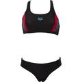 arena Damen Sport Bikini Threefold, Größe 40 in Schwarz