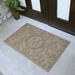 Matterly Personalized Brittany Leaf Doormat Synthetics in Brown | Wayfair 20517500023