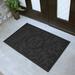 Matterly Personalized Brittany Leaf Doormat Synthetics in Black | Wayfair 20517540023